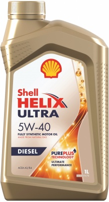 Моторное масло Shell Helix Ultra Diesel 5W-40