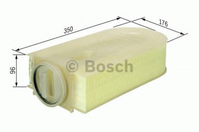 Воздушный фильтр BOSCH F026400133 вставка
