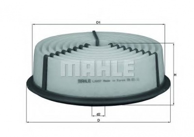 Воздушный фильтр MAHLE ORIGINAL LX837 вставка