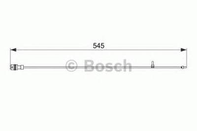 Передний датчик износа BOSCH 1987474561